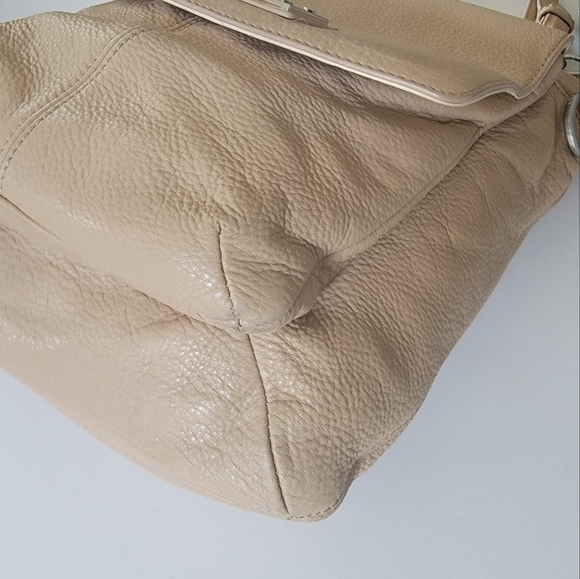 DKNY Tan Leather Tote - Picture 2 of 16